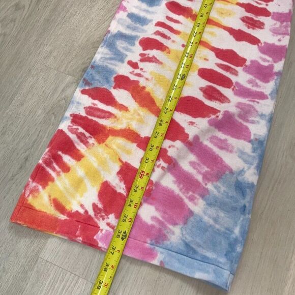 Anthropologie Electric Yoga Cardigan Womens Small Petite Tie Dye Emira Hooded - Picture 7 of 8